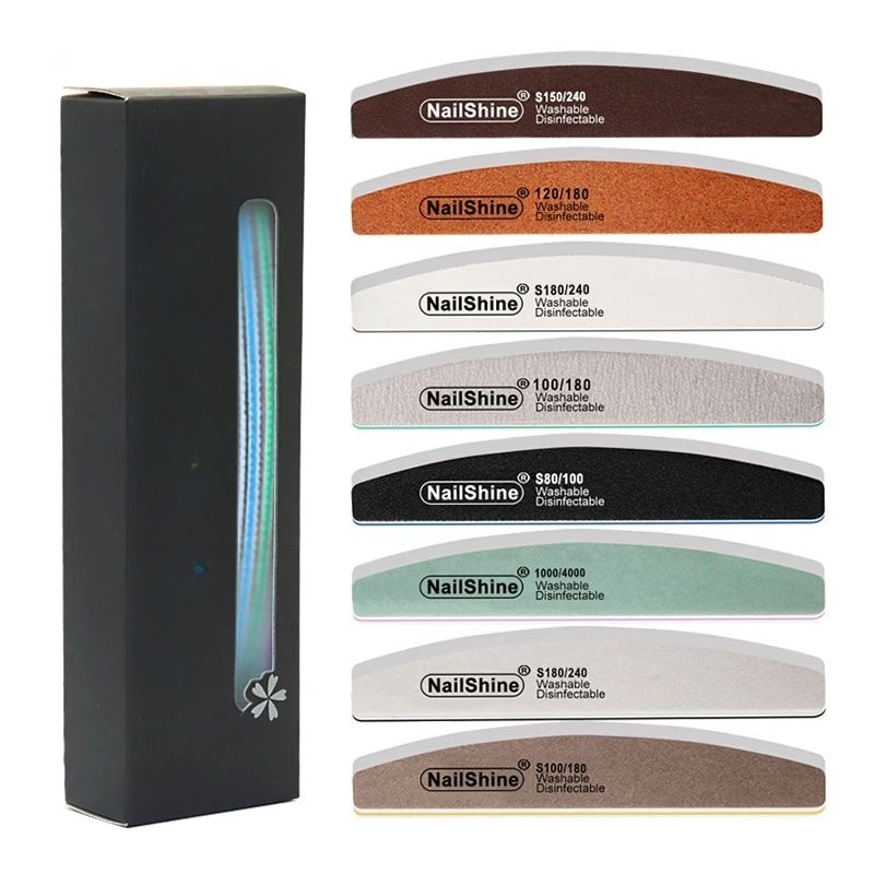 Photo Acrylic Block - 8 sztuk/pudło pilnik do paznokci zestaw
