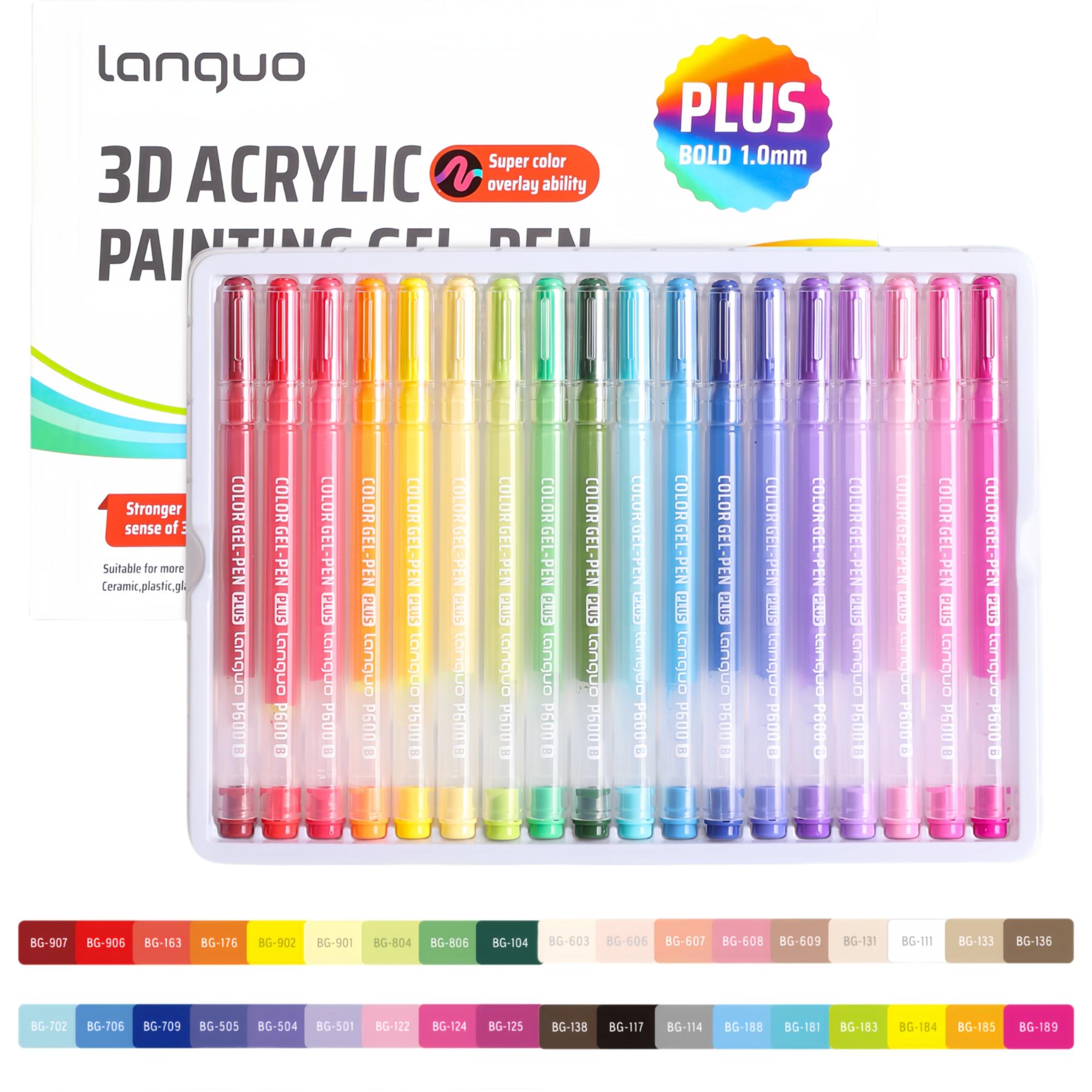 Copic Marker Sketch - Zestaw markerów akrylowych Languo 54 kolory