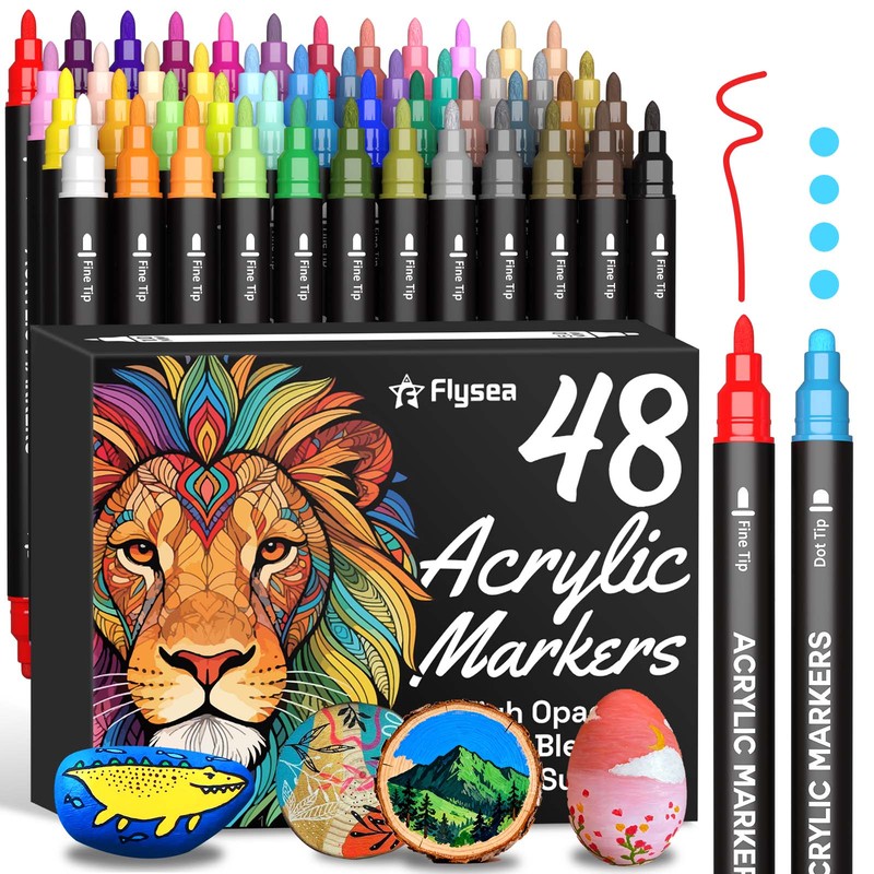 Copic Marker Classic - 24/36/48 Kolorowe pisaki akrylowe z podwójną
