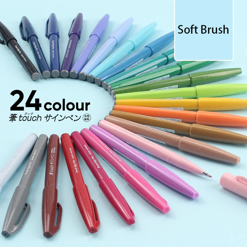 Japan Pentel Touch Brush Sign  – Pentel Pen Sign Pen recenzja i cena
