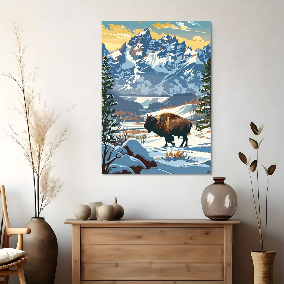 1 szt. Obraz na płótnie bez ra – Canvas Wrap Ready recenzja i cena