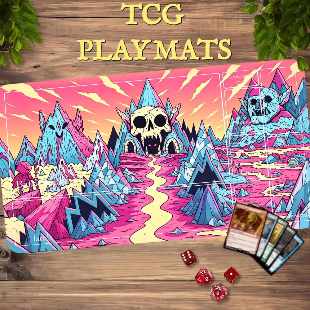 Cartoon Pink Skull Mountain TC – Door Mat Blank recenzja i cena