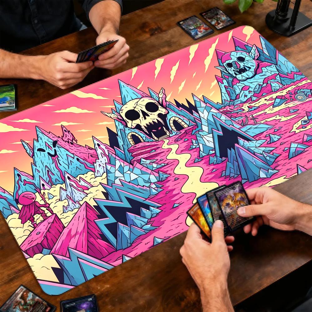 Cartoon Pink Skull Mountain TC – Door Mat Blank recenzja i cena