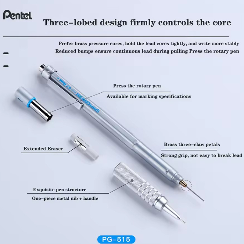 Ołówek mechaniczny Pentel Grap – Pentel Pen Energel recenzja i cena